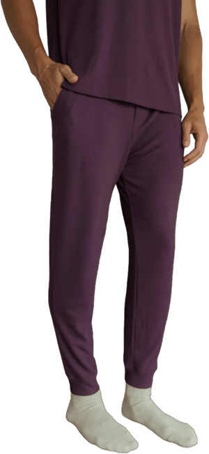 Cozy Earth Men's Bamboo Waffle Knit Pants