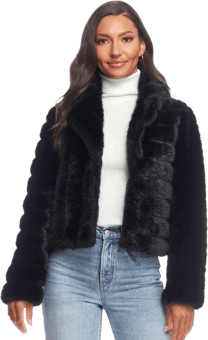 Fabulous Furs Women's Maven Faux Fur Jacket