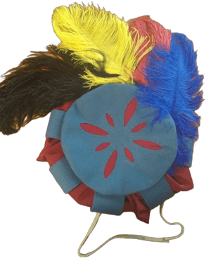 Renaissance Men's Feather Hat