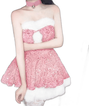 Kawaii Festive Glam Dress