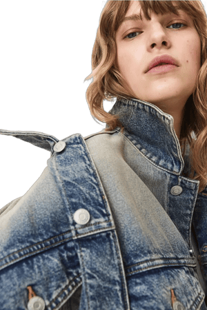 H&M Ladies Oversized Denim Jacket