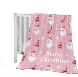 Kids Santa Claus Throw Blanket