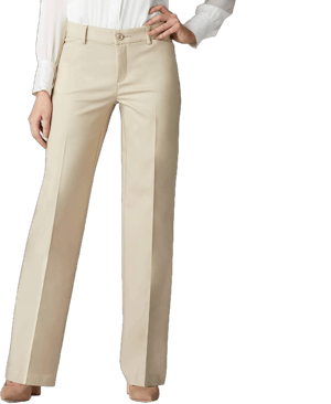 Lee Women's Flex Motion Regular Fit Trouser Pants