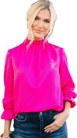 Tried and True Ruffled Blouse