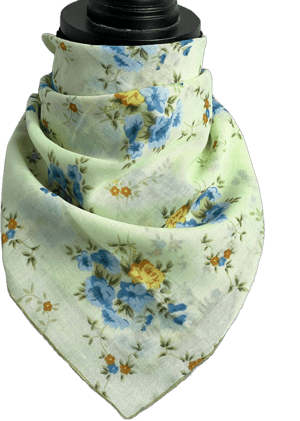 Wild West Rag Co. The Isabelle Floral Cotton Bandana