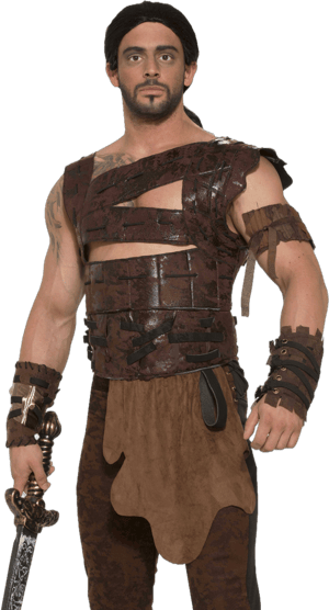 Men's Forum Novelties Leather Armor Set