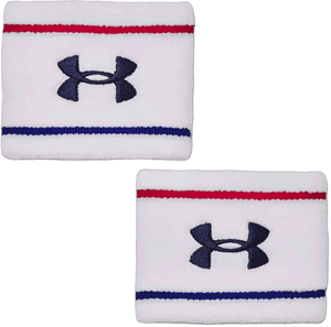 Under Armour Striped Performance Terry Wristbands