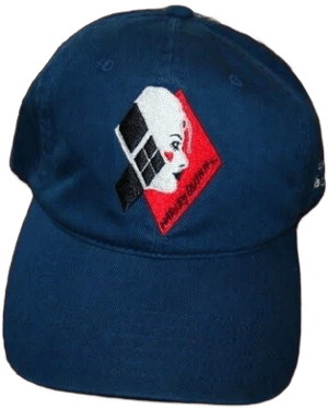 Harley Quinn Dc Comics Suicide Squad Baseball Hat Cap - Blue Curved