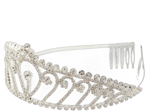 Claire's Rhinestone Royal Tiara