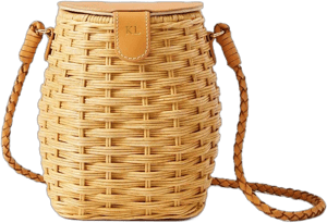 Wicker Crossbody Bag