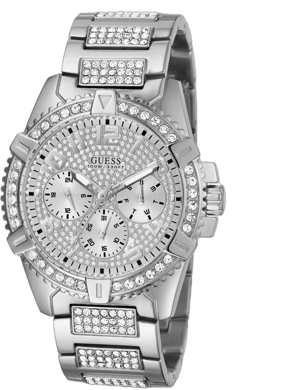 Watch Guess Mens W0799G1 Silver