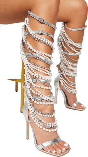 Fashion Nova Women's Another Status Strappy Heeled Sandals