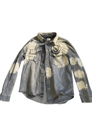 Acid Wash Denim Jacket