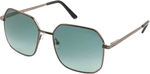 Vintage Inspired Oversized Copper Sunglasses with G15 Lens