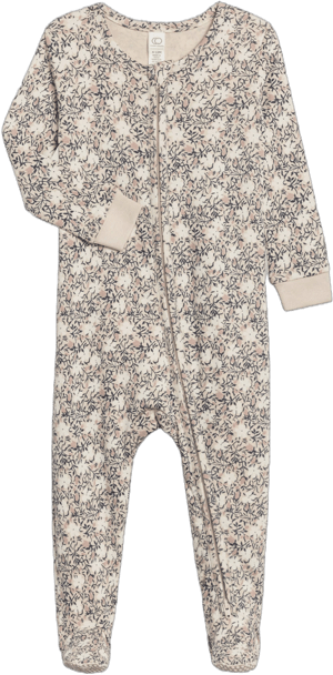 Colored Organics Baby Organic Peyton Zipper Sleeper