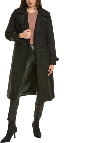 Noize Francie-S Long Trench Coat