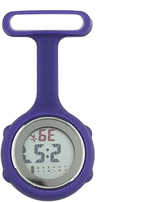 Perzoe Multifunctional Silicone Nurse Watch