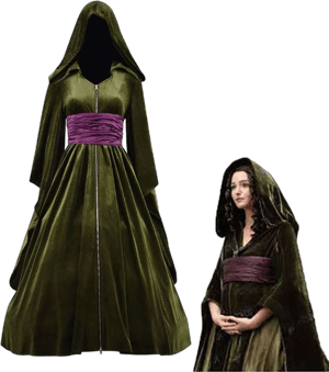 Star Wars Revenge of The Sith Padme Amidala Velvet Dress