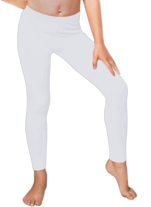 Stretch Is Comfort Girl's Cotton Leggings