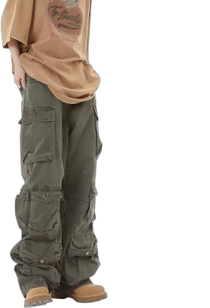 Baggy Multi-Pocket Cargo Pants