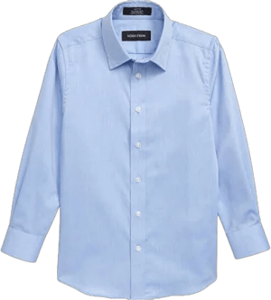 Nordstrom Kids' Solid Button-Up Dress Shirt in Blue Azurite at Nordstrom Rack, Size 2