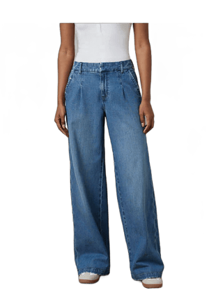 Ae Stretch Super High-Waisted Wide-Leg Jeans