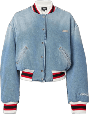 Hello Kitty Denim Bomber