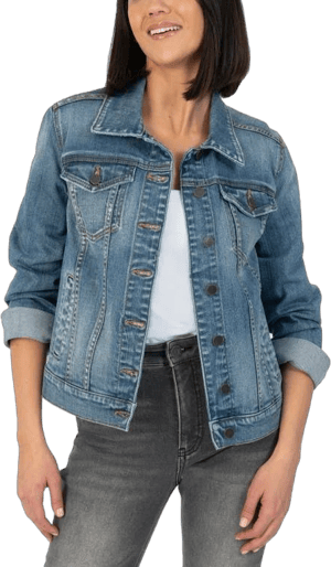 KUT from the Kloth Jacqueline Denim Jacket