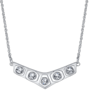 Star Wars x RockLove Leia Organa Crystal Necklace