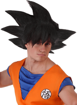 FUN Costumes Dragon Ball Z Goku Adult Wig Adult