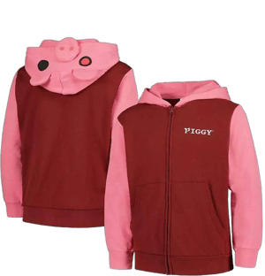 Mad Engine Boys Piggy Costume Full-Zip Hoodie