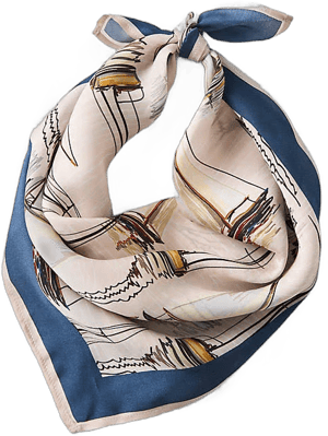 Bl-nk Sailboat Printed Scarf