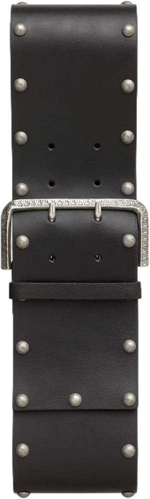 Nudie Jeans Sanna Leather Belt with Wide Studs