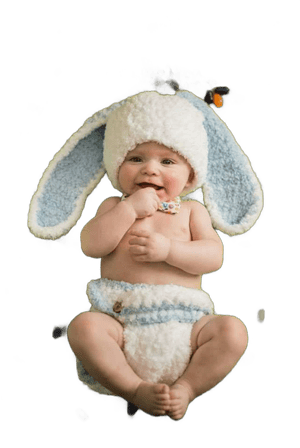 Baby Boy Bunny Hat