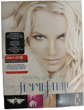 Britney Spears Live: The Femme Fatale Tour Cd & Dvd, 2011, 2-disc Set