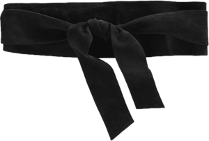 Peruvian Connection Suede Obi Sash