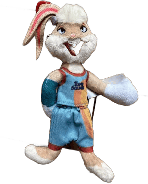 Space Jam Lola Bunny Plush A Legacy Tune Squad Clip For Backpack Plush