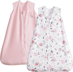 PHF Soft Micro-Fleece Baby Sleep Sack (2 Pack)