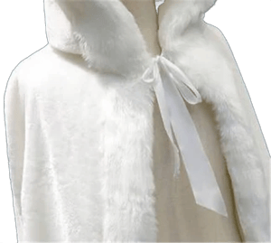 Womens Hooded Cape Faux Fur Loose Long Cloak Shawl Mantle Cardigans