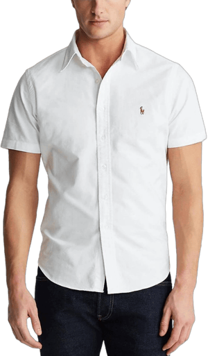 Polo Ralph Lauren Men's Classic-Fit Short-Sleeve Oxford Shirt