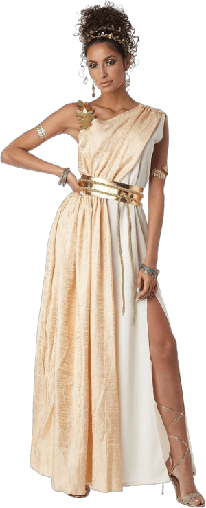 Golden Goddess Medieval Greek Costume