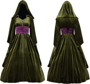 Padme Amidala Velvet Hooded Robe