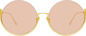 Linda Farrow Olivia round Sunglasses