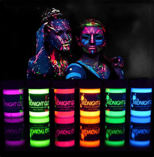 Midnight Glo Black Light Face and Body Paint