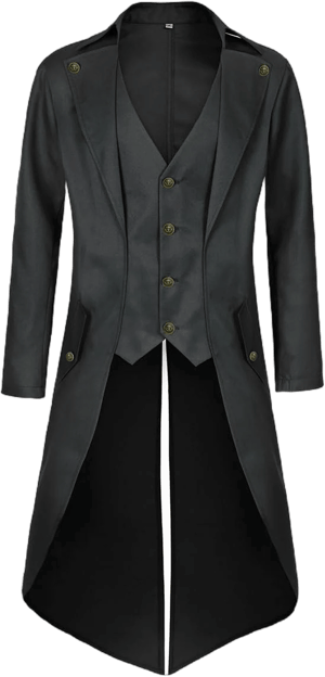 MOFOVELY Men's Steampunk Pirate Coat