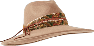 Vermont Country Store Women's Wool Felt Rancher Hat