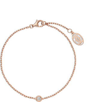 Cartier D'Amour Rose Gold Diamond Bracelet