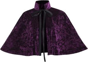 Gothic Lace Velvet Cape Wrap