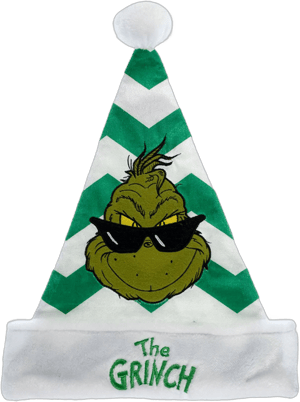 Dr. Seuss The Grinch Who Stole Christmas Santa Hat