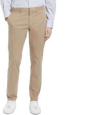 Nordstrom Slim Fit Coolmax Flat Front Performance Chinos